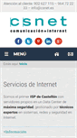 Mobile Screenshot of csnet.es