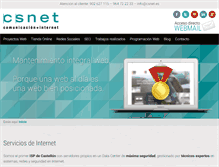 Tablet Screenshot of csnet.es